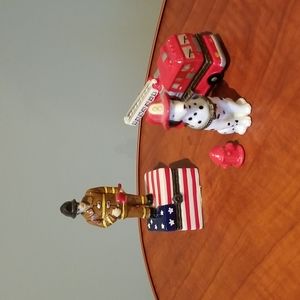 Firefighter miniature jewellery boxes